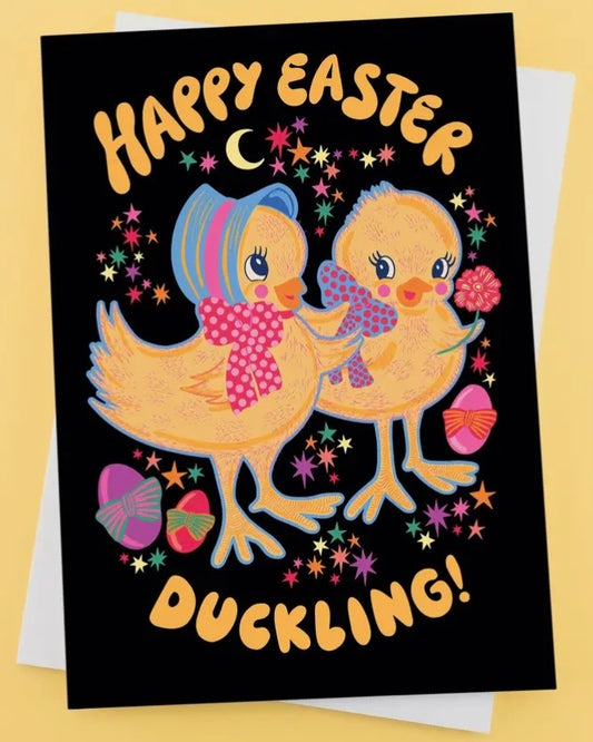 Easter Ducklings Card