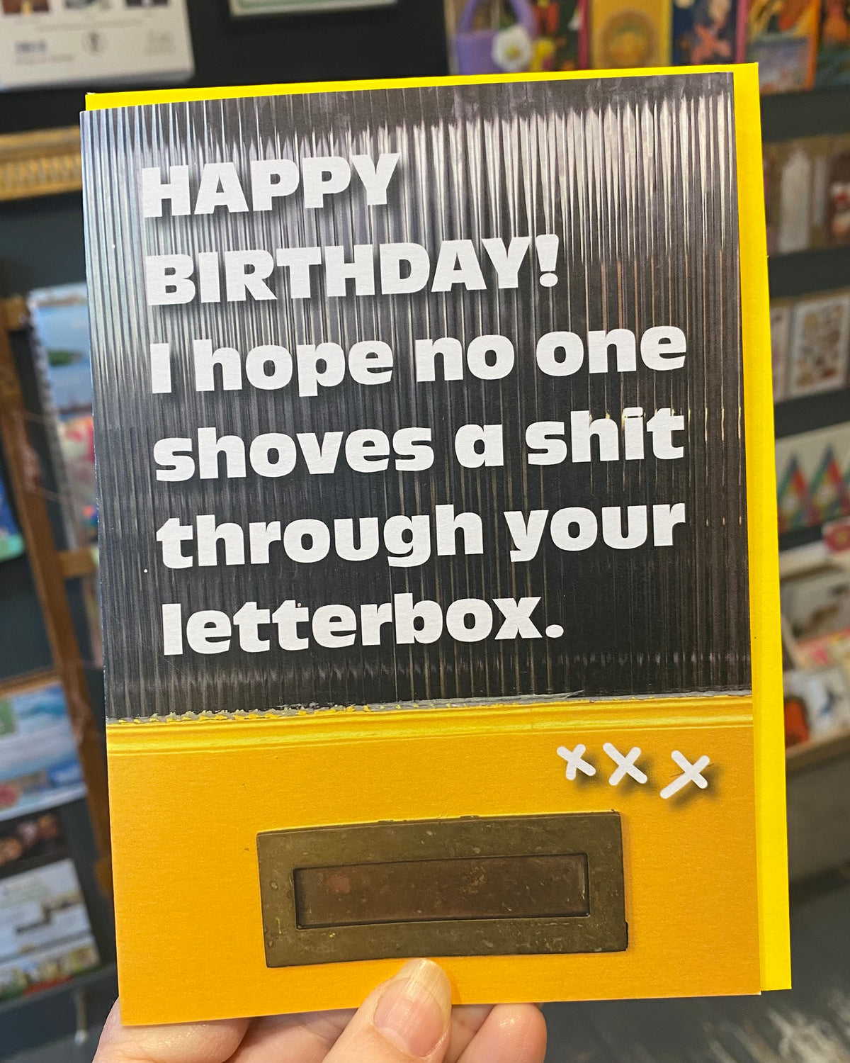 Letterbox Birthday Card