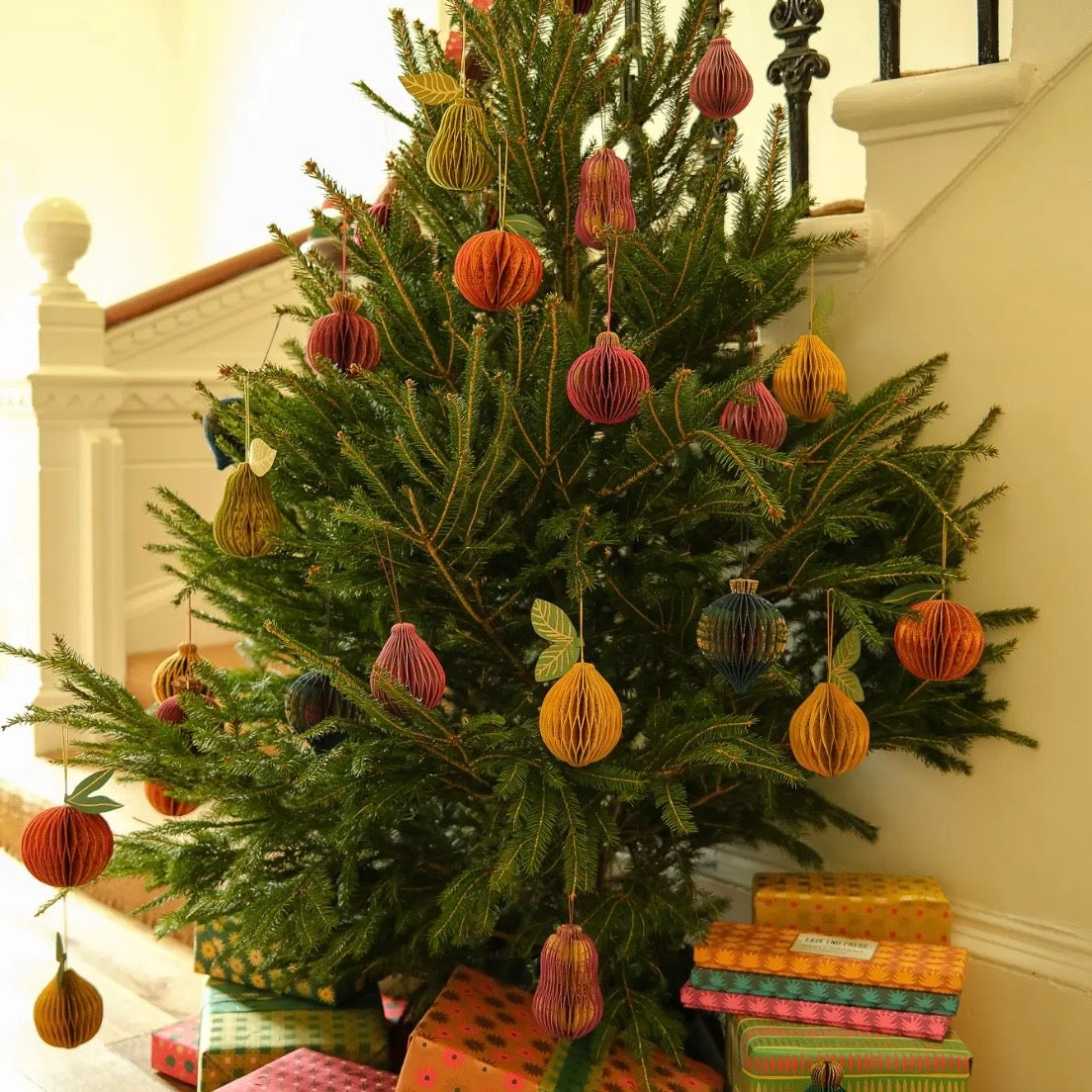 Lemon Honeycomb Ornament