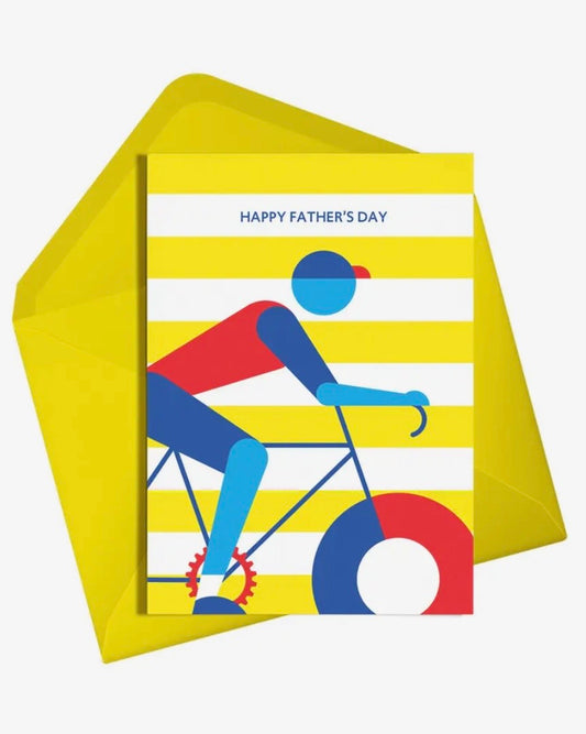 Happy Father’s Day Cyclist Card