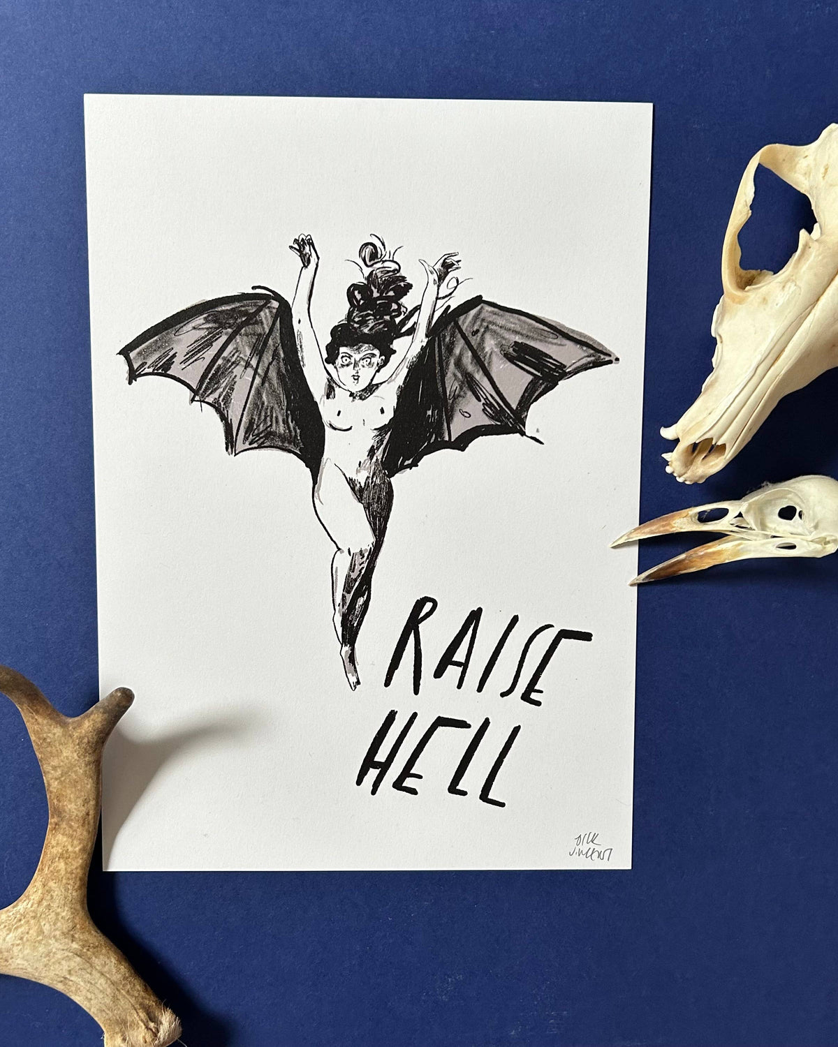 Raise Hell Print 
