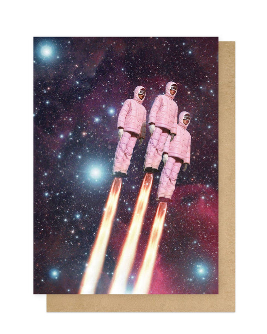 Pink Rockets Card