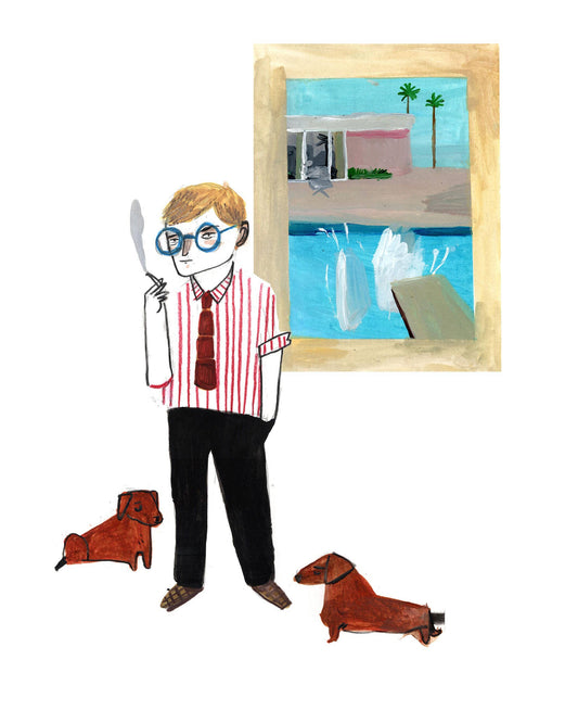 David Hockney Print