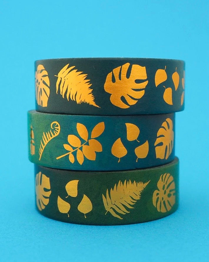 Plants Green Washi Tape