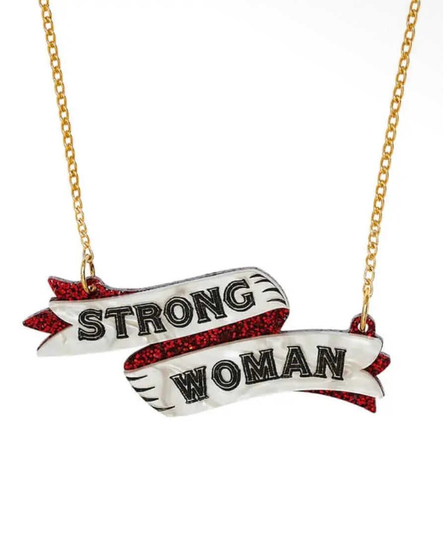 Strong Woman Necklace