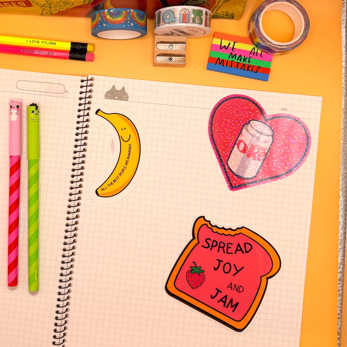Spread Joy & Jam Sticker