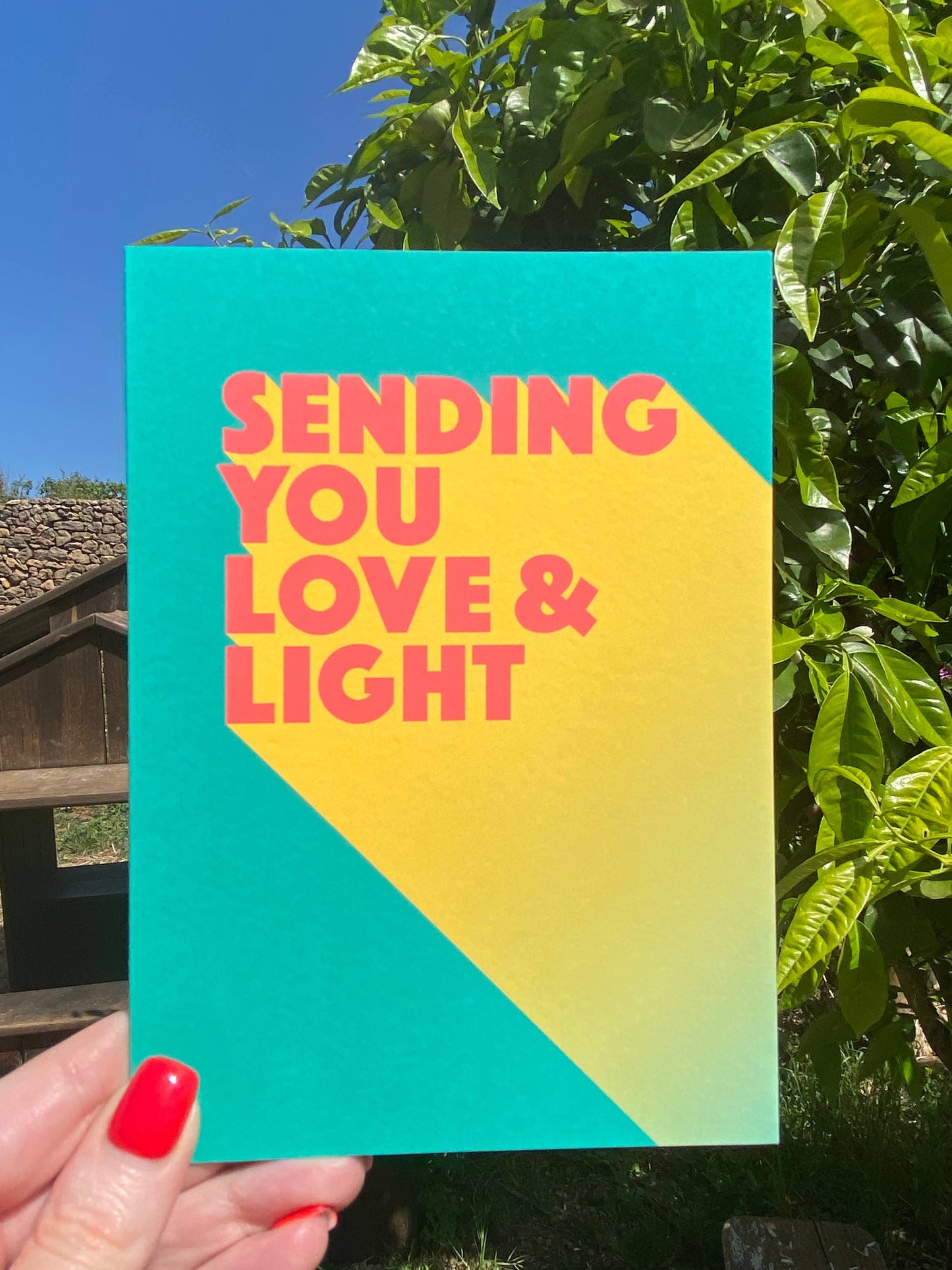 Sending You Love & Light Card