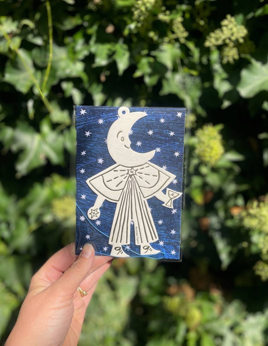 Moon Folk Ornament