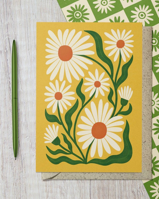 Ox-eye Daisy Card