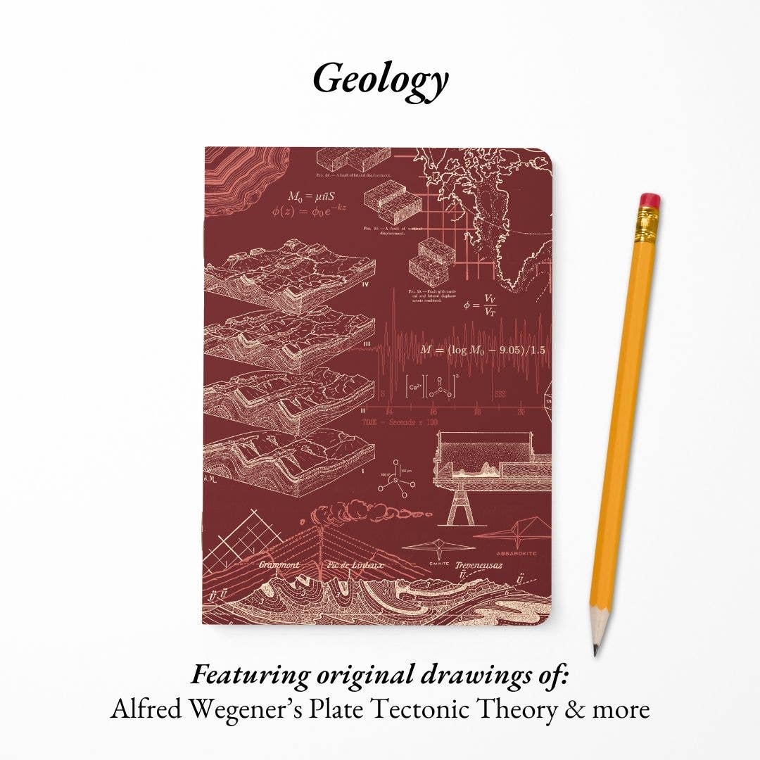 Ancient Earth Notebook Set: Geology, Paleontology, Archaeology