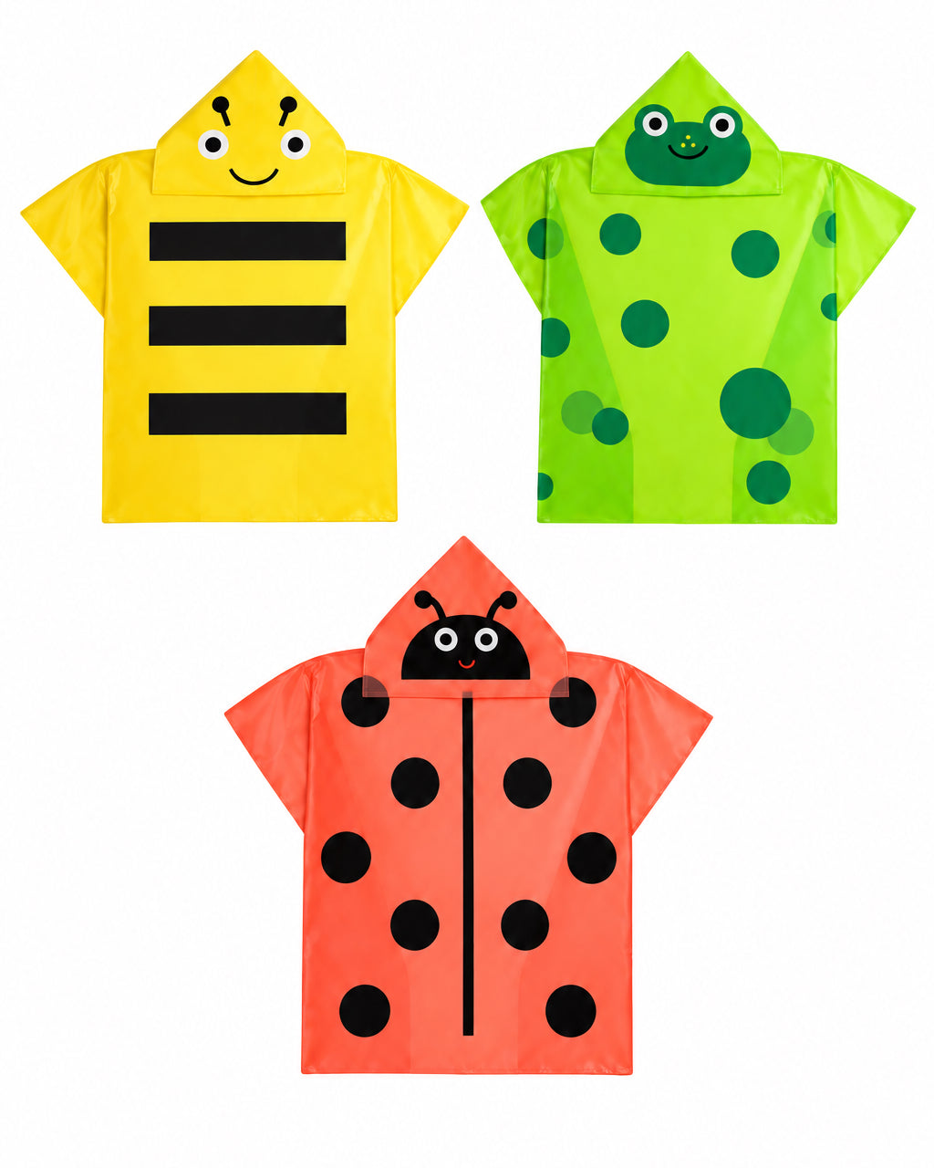 Garden Friends Kids Poncho