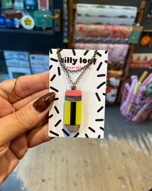 Pencil Necklace