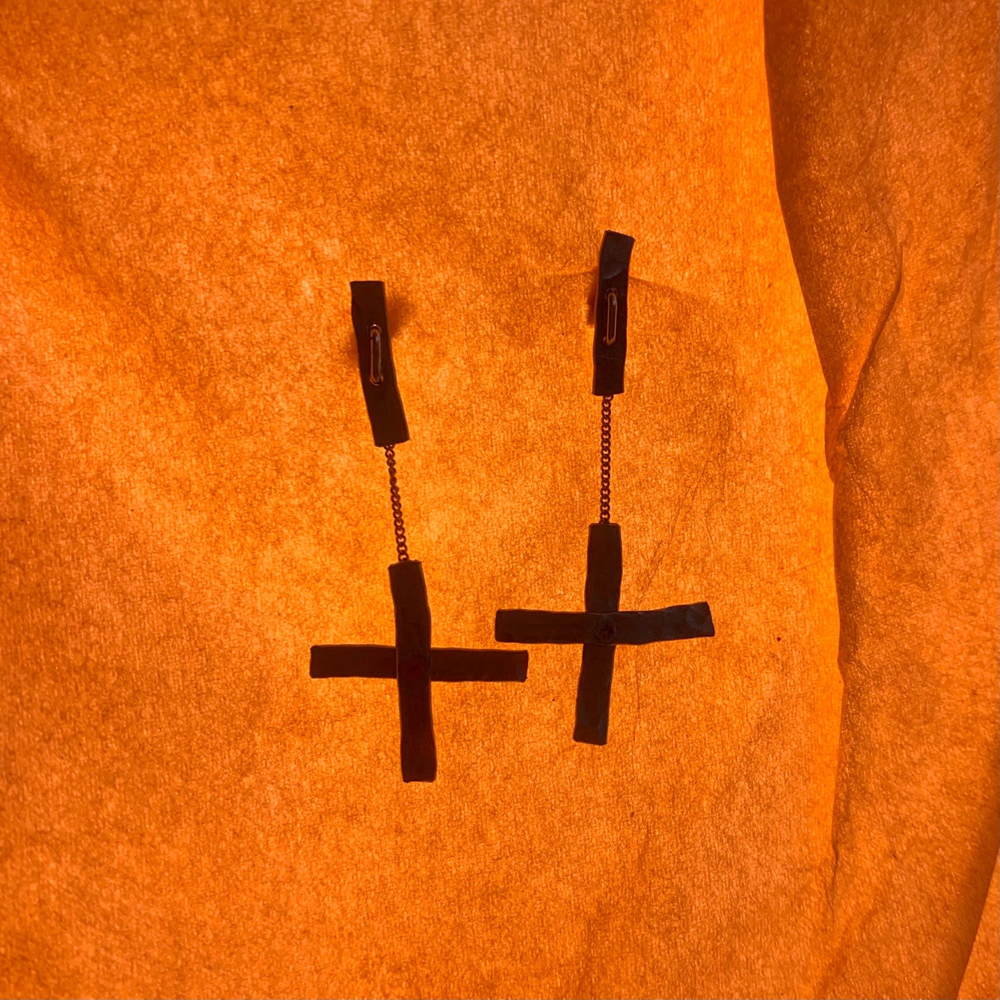 Dainty Cross Earrings