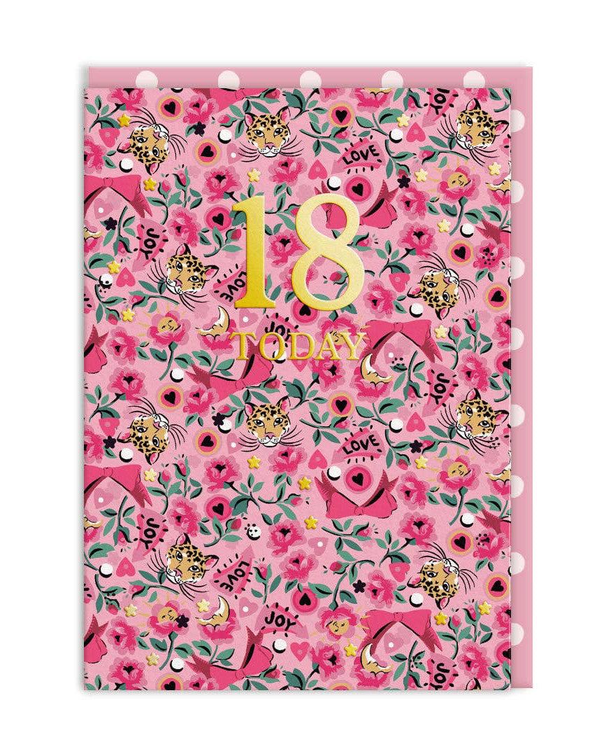 Cath Kidston 18 Today Card