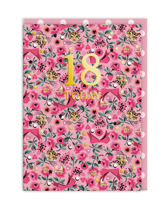 Cath Kidston 18 Today Card