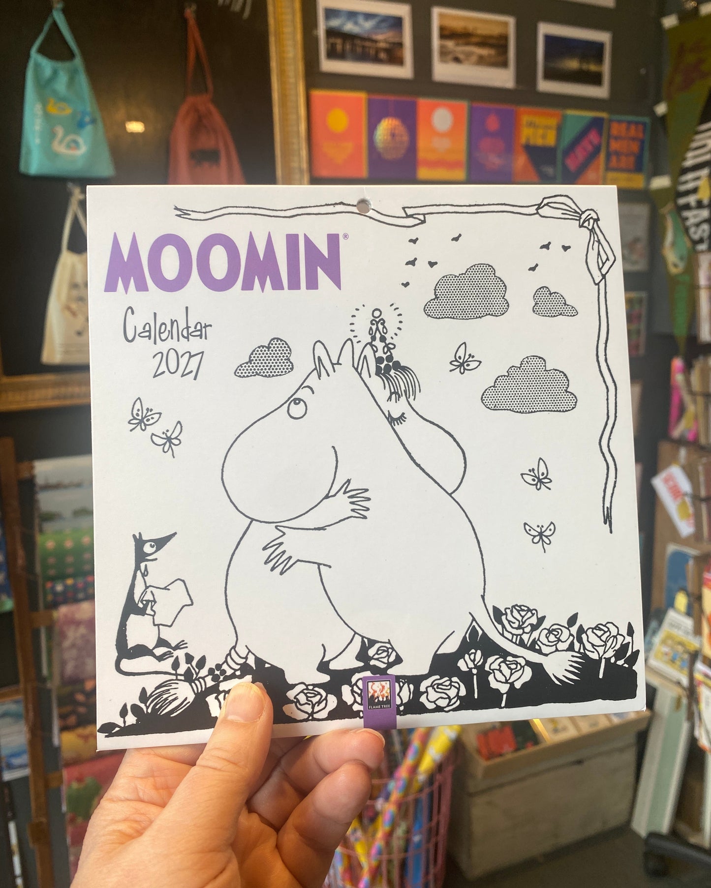 Moomin 2027 Mini Wall Calendar