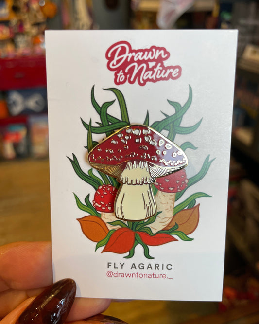 Fly Agaric Pin