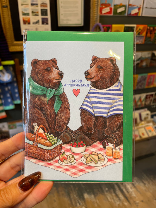 Bear Anniversary Card