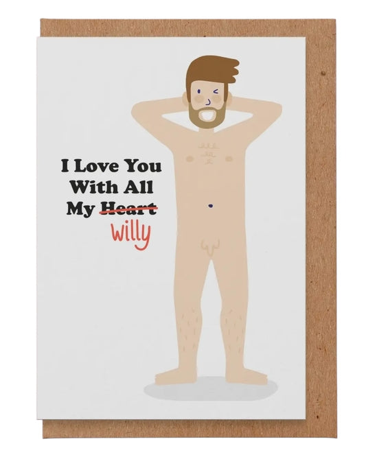 All My Willy Card-Studio Boketto-My Beautiful Caravan