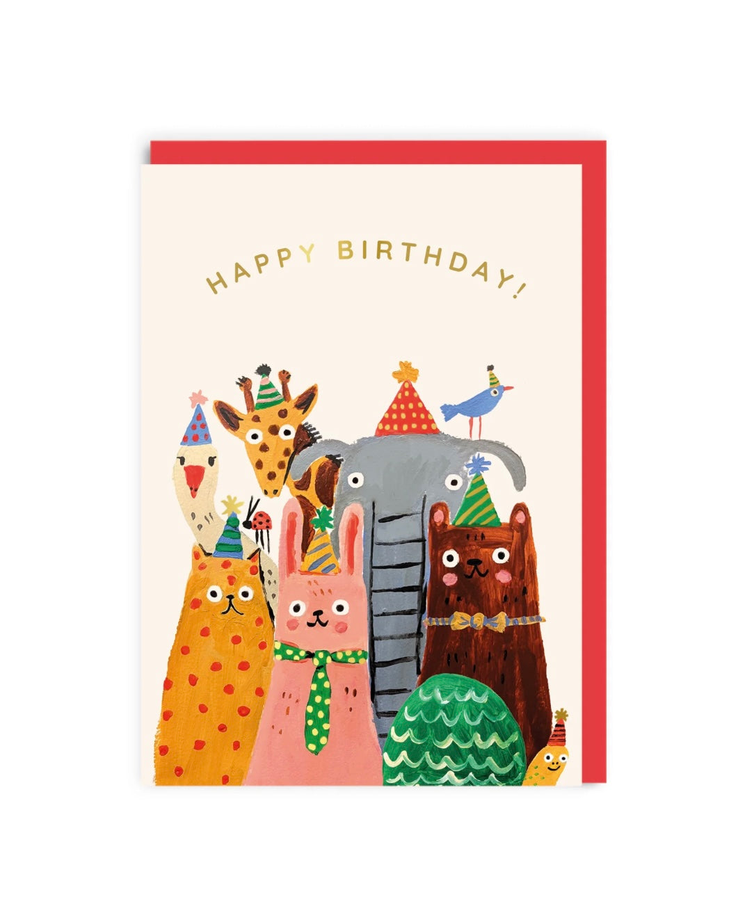 Animals Birthday Card-Ohh Deer-My Beautiful Caravan