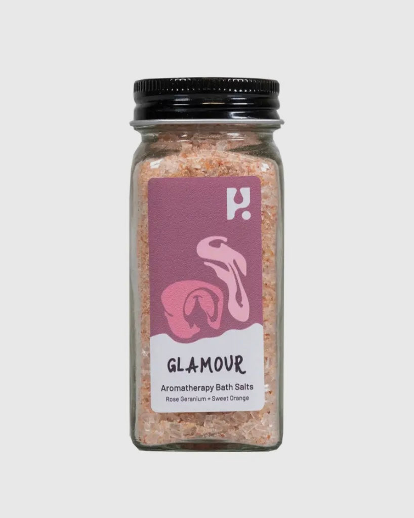 Bath Salts Glass Jar 120g-Och Vegan Cosmetics-My Beautiful Caravan