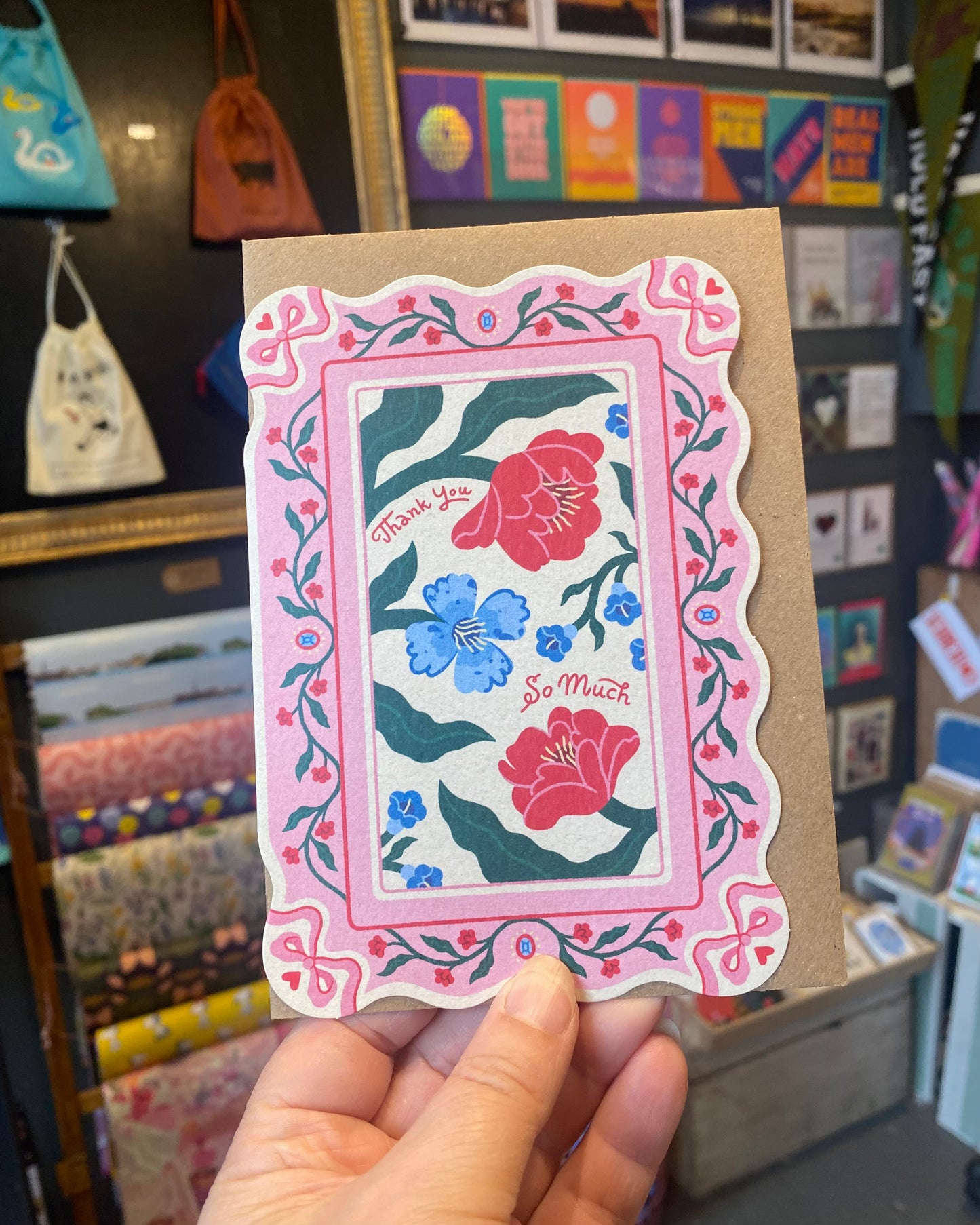 Floral Thank You Card