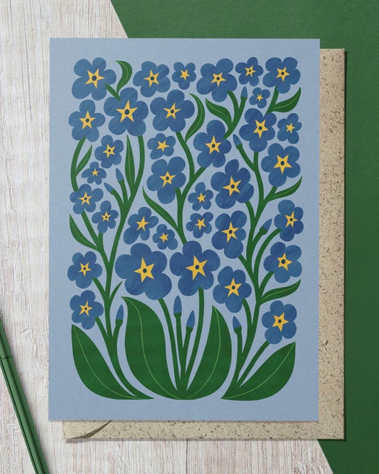 Forget Me Not Card