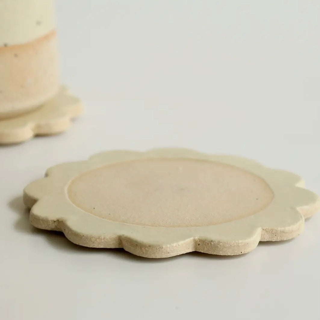 Ceramic Flower Coaster-Habulous-My Beautiful Caravan