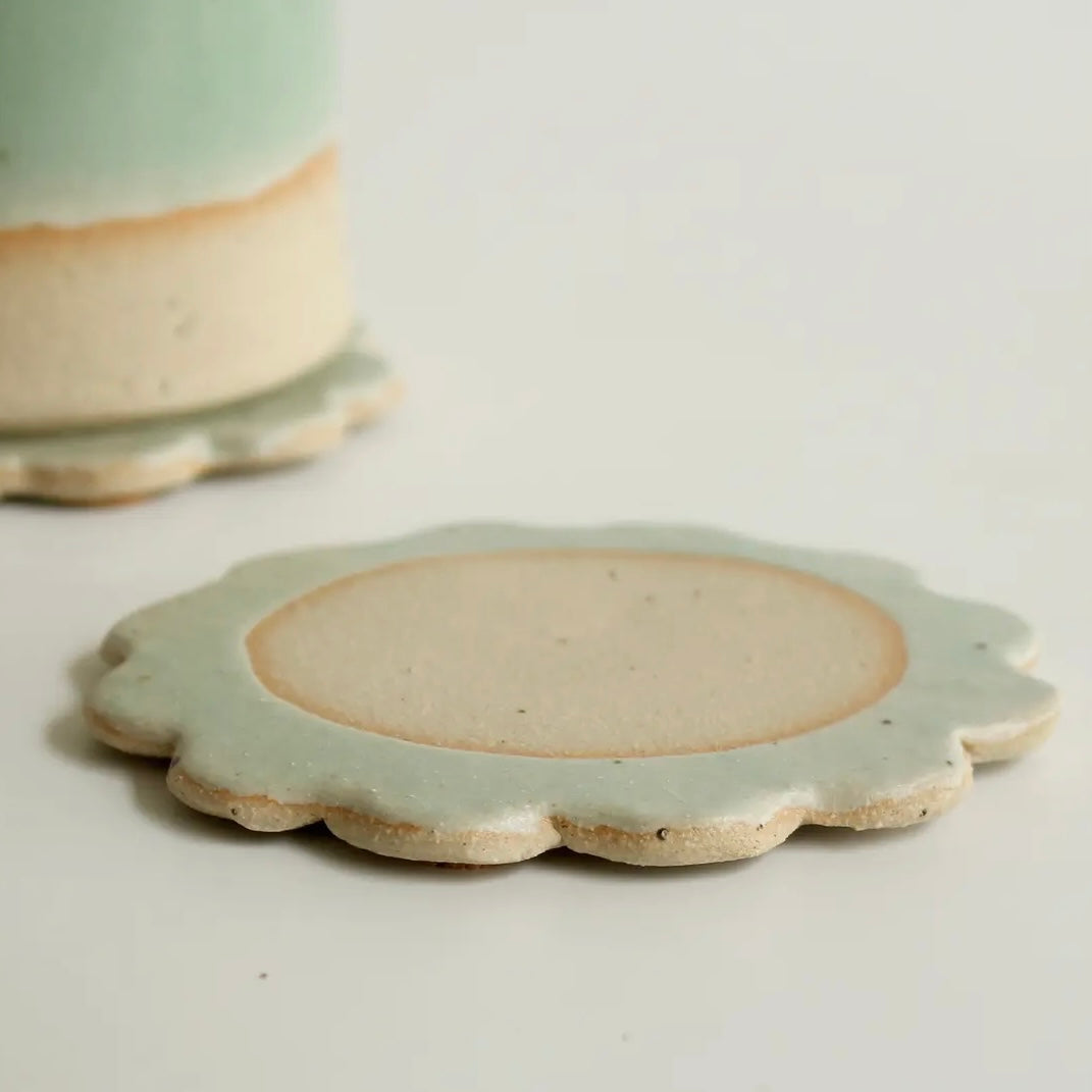 Ceramic Flower Coaster-Habulous-My Beautiful Caravan