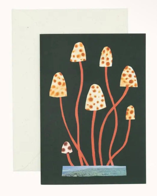Spotty Mushroom Card