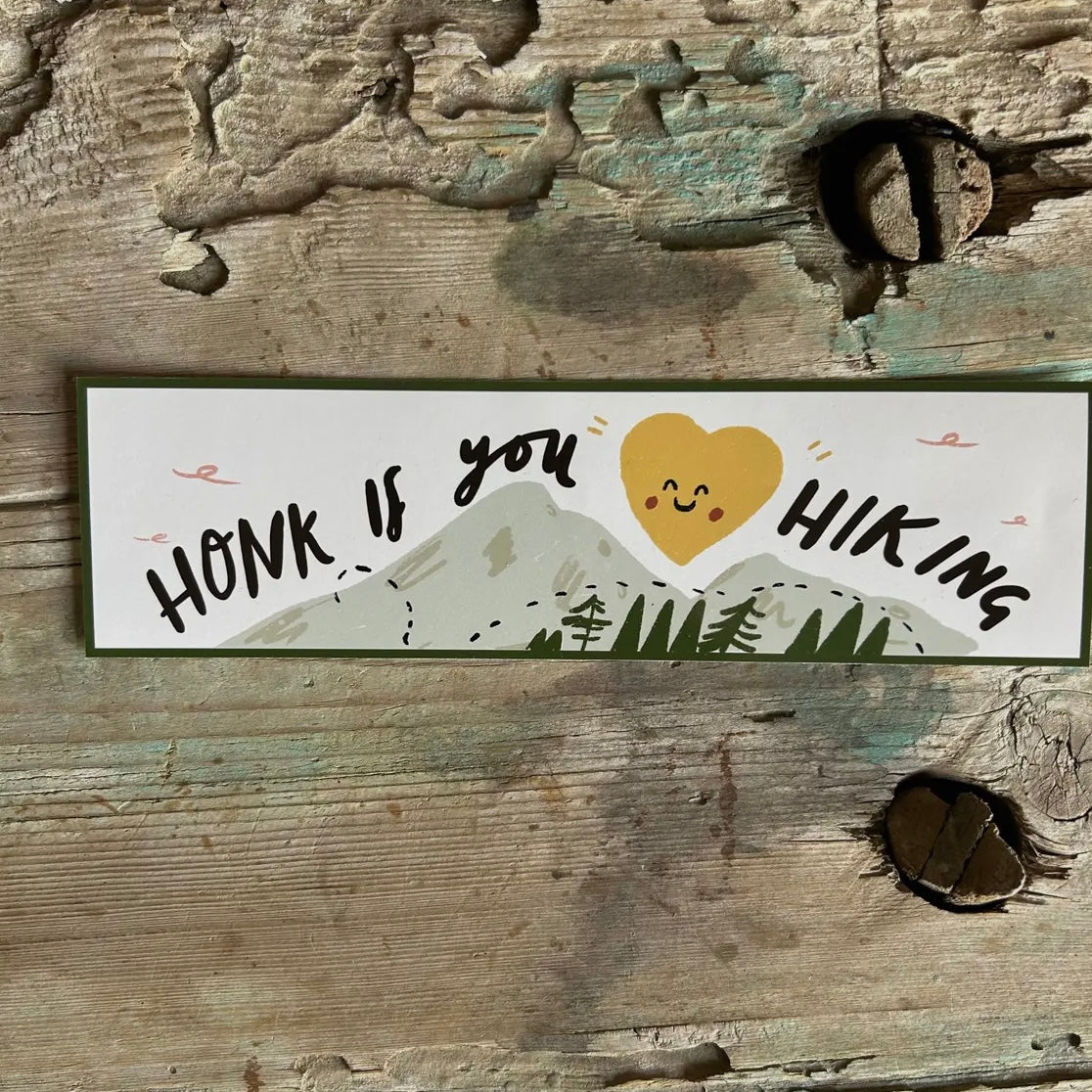 Dick Vincent Bumper Sticker-Dick Vincent Illustrations-My Beautiful Caravan