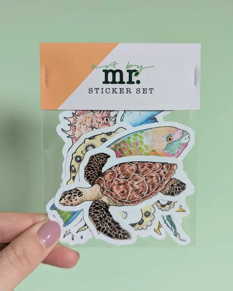 Draw To Nature Sticker Pack-Drawn To Nature-My Beautiful Caravan