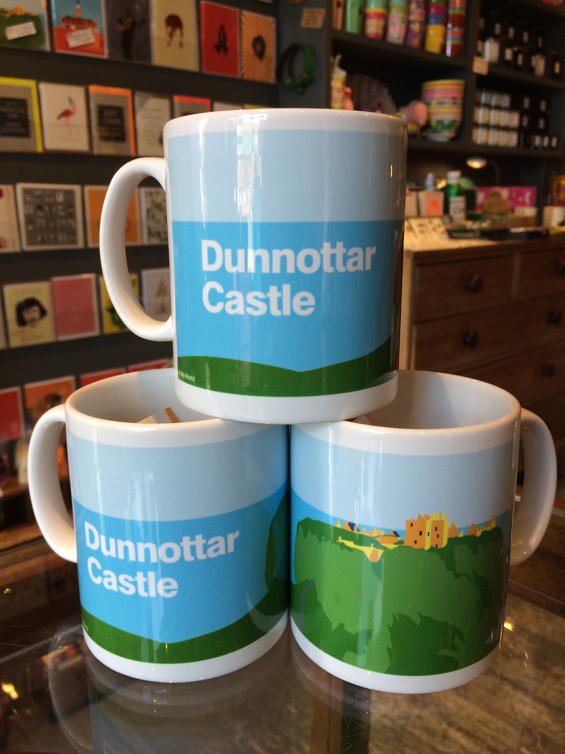 Dunnottar Castle Mug-My World-My Beautiful Caravan