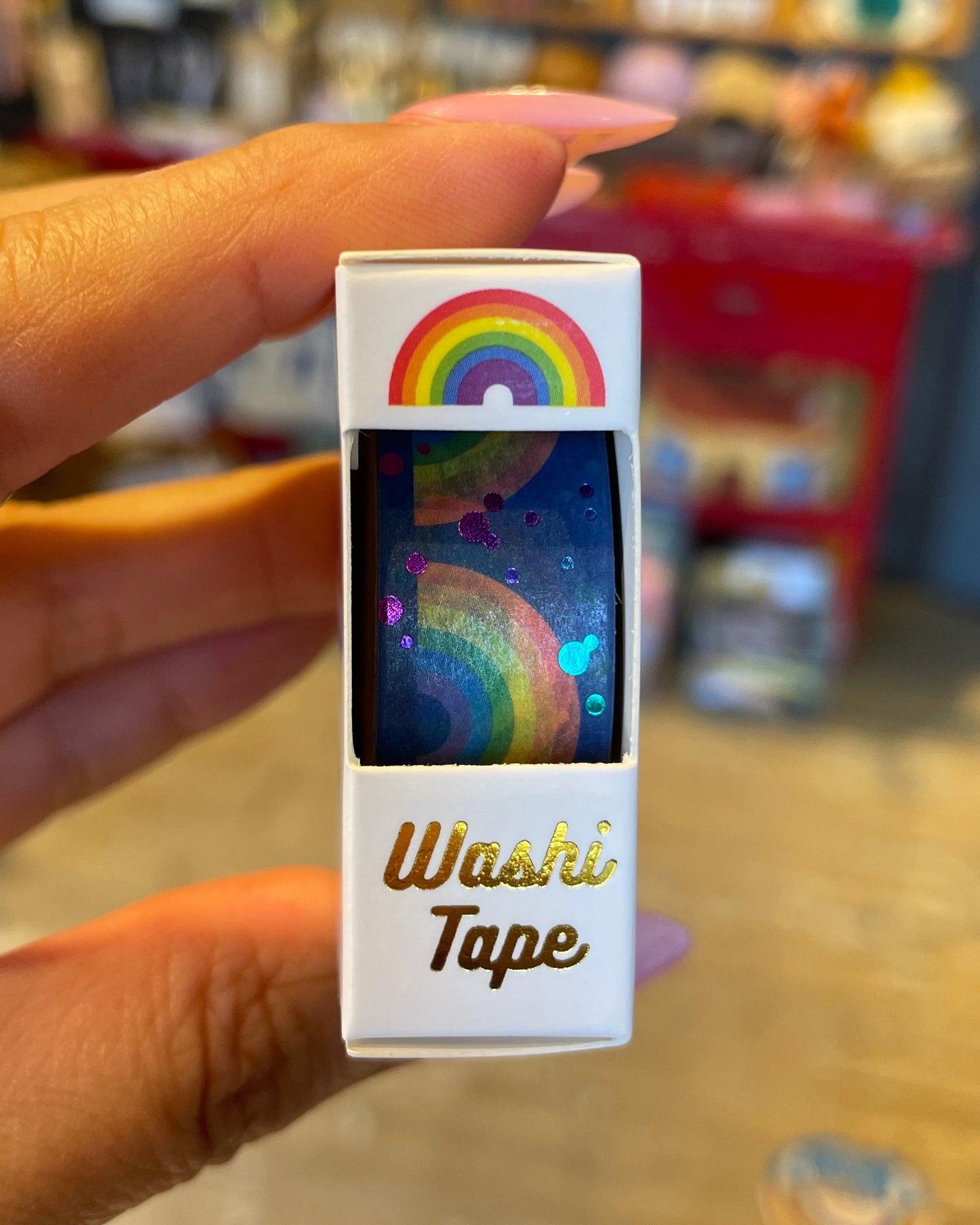 Midnight Rainbow Washi Tape