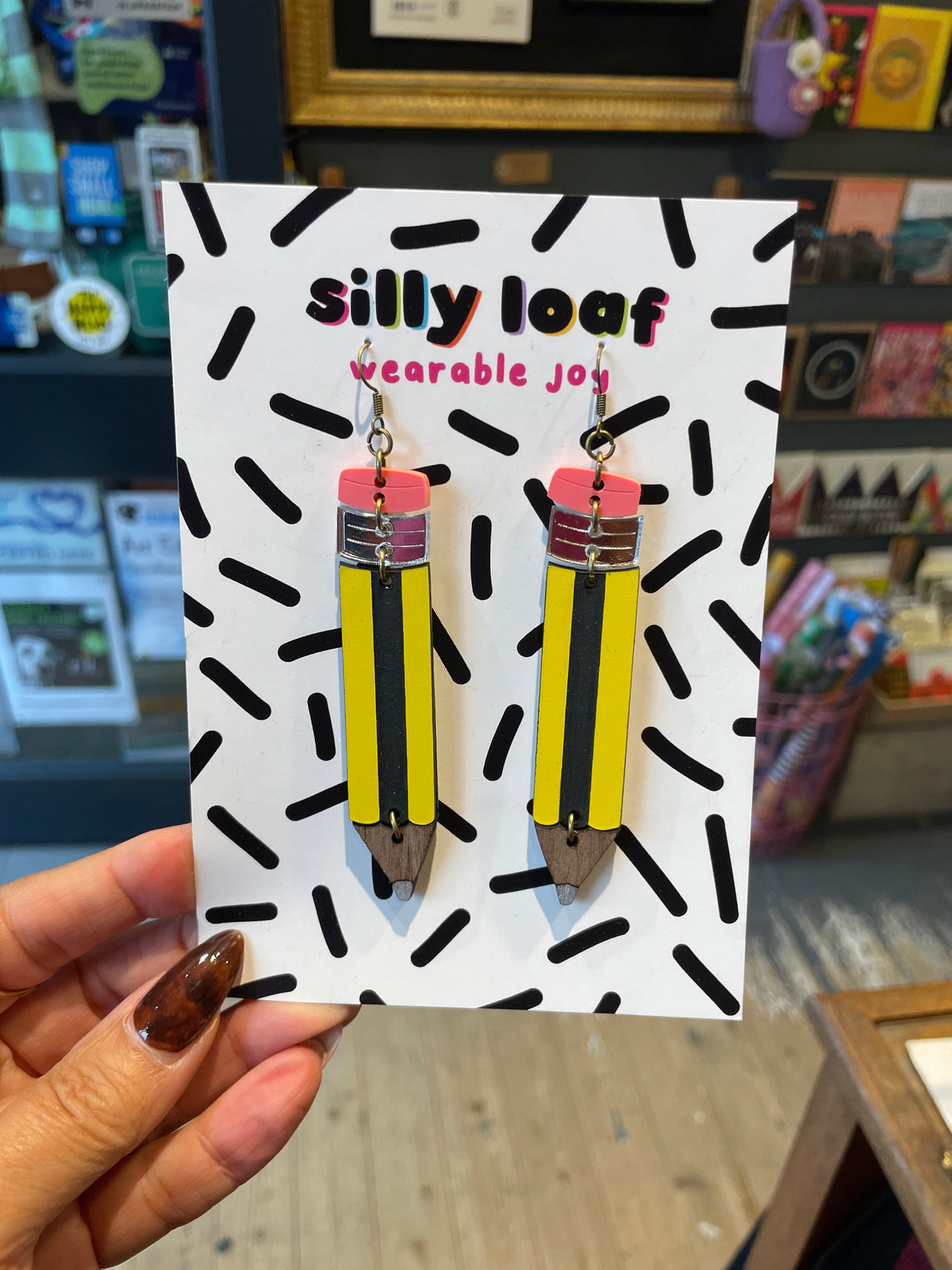 Pencil Earrings