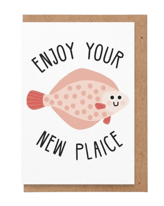 Enjoy Your New Plaice Card-Studio Boketto-My Beautiful Caravan