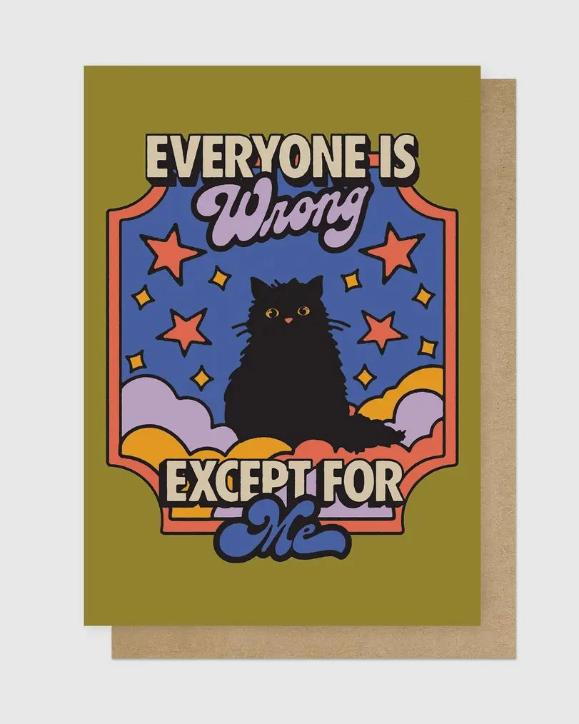 Everyone Is Wrong Card-East End Prints-My Beautiful Caravan