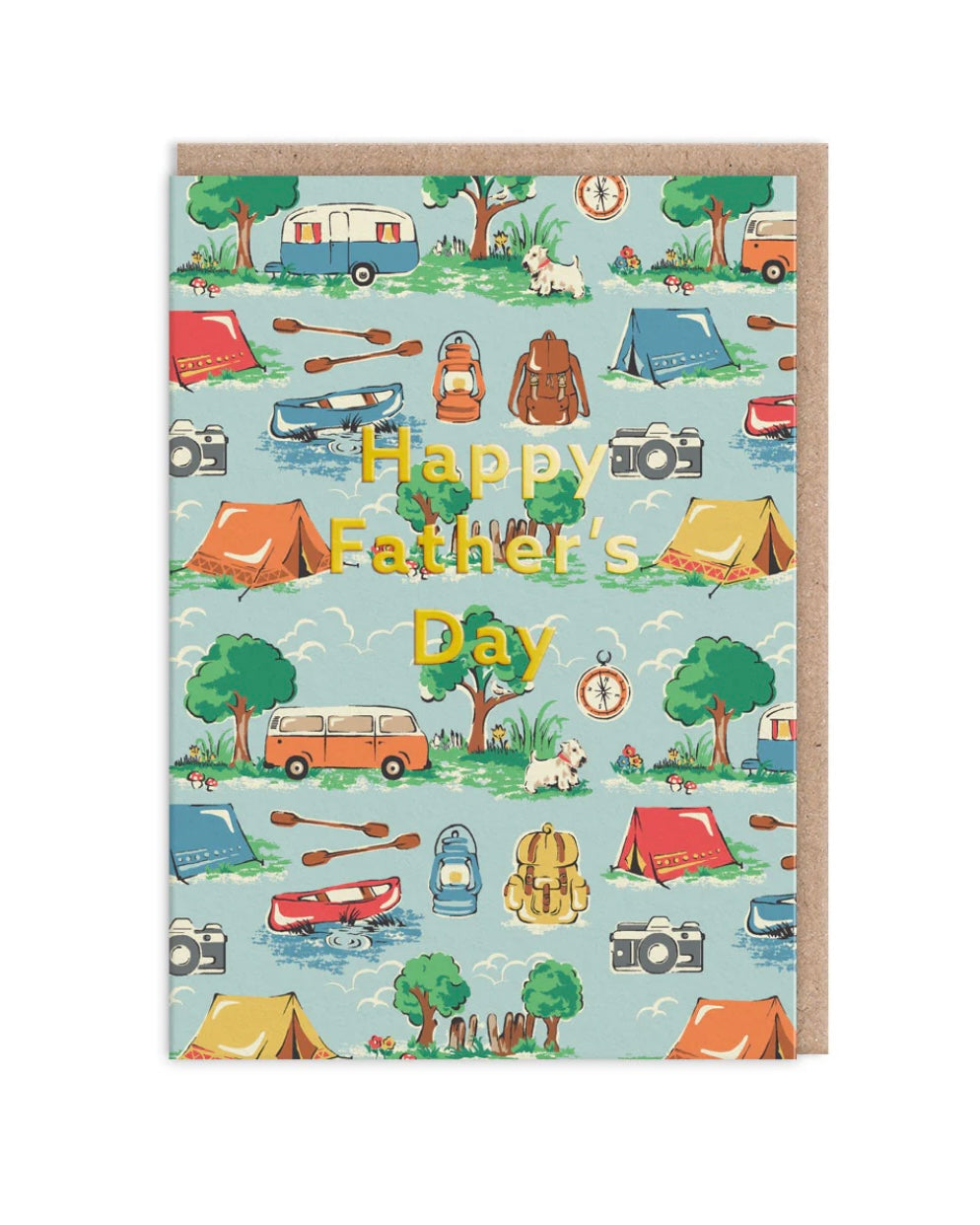 Father’s Day Camping Card-Ohh Deer-My Beautiful Caravan