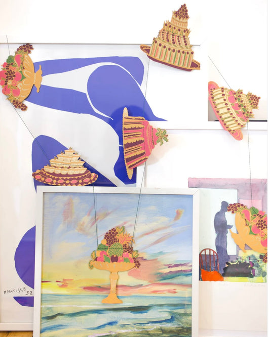 Feast Paper Garland-East End Press-My Beautiful Caravan