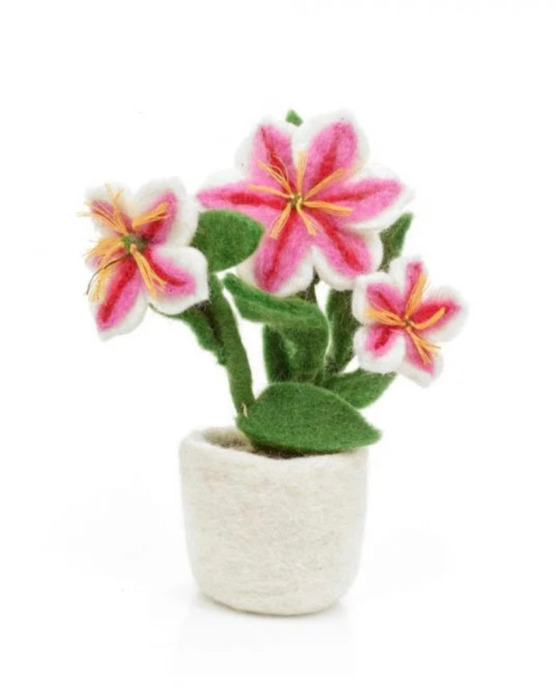 Felt Lily Standing Decoration-Felt So Good-My Beautiful Caravan