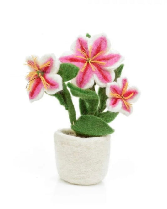 Felt Lily Standing Decoration-Felt So Good-My Beautiful Caravan