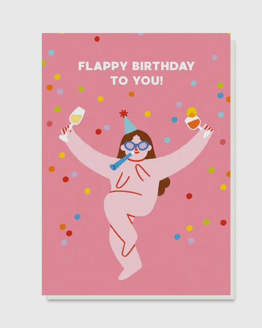 Flappy Birthday Card-Stormy Knight-My Beautiful Caravan