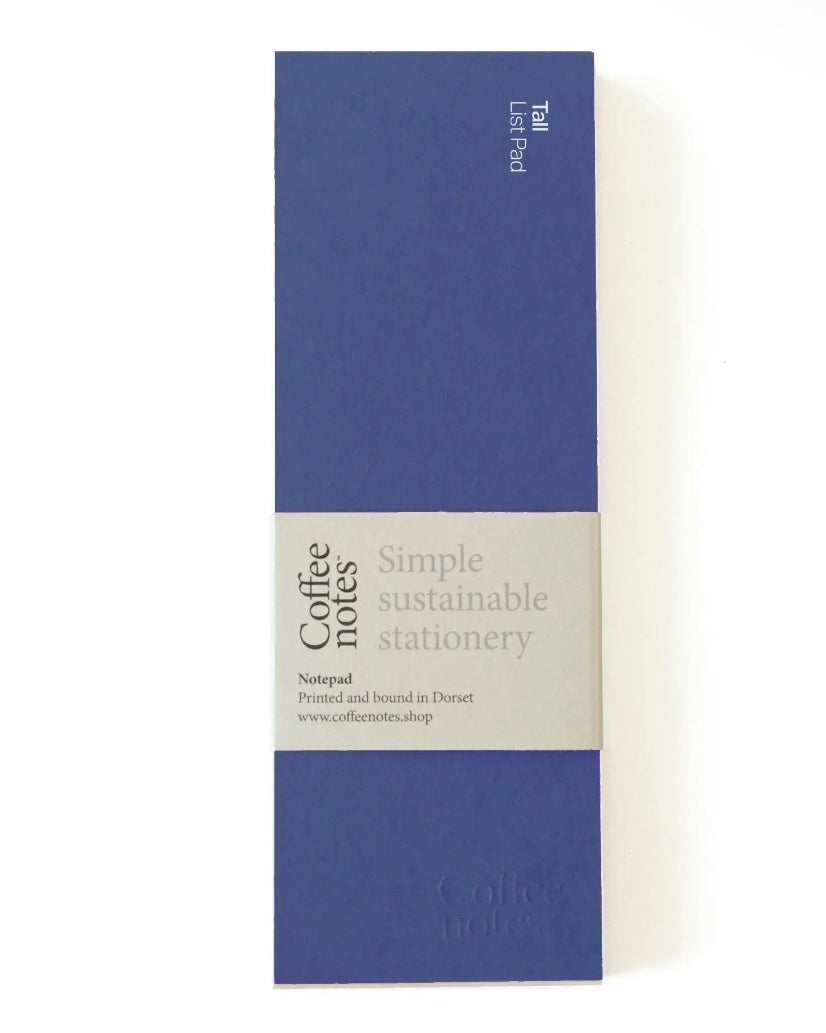 Coffeenotes Tall List Pad