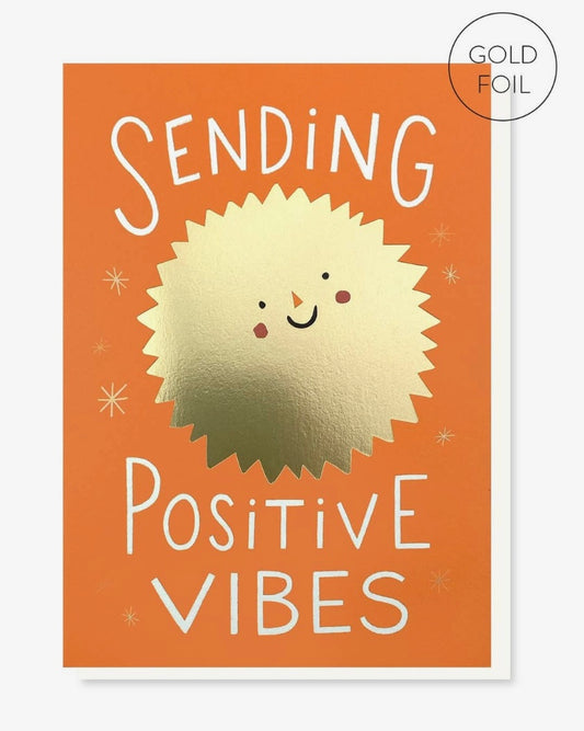Sending Positive Vibes Card