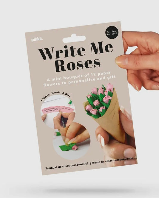 Write Me Roses Personalised Gift
