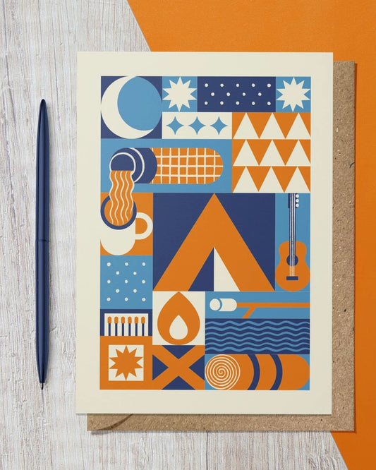 Wild Camping Card
