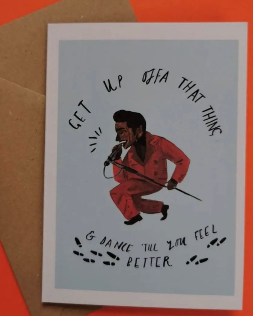 Get Up Card-Dick Vincent Illustrations-My Beautiful Caravan