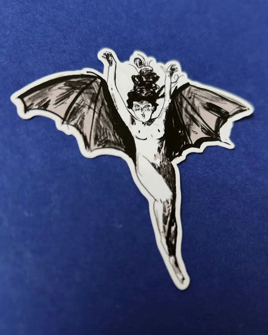 Halloween / Spooky Stickers-Dick Vincent Illustrations-My Beautiful Caravan