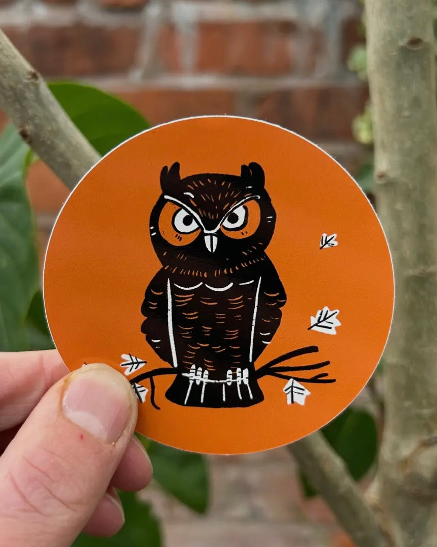 Halloween / Spooky Stickers-Dick Vincent Illustrations-My Beautiful Caravan