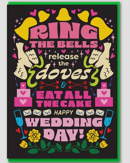 Happy Wedding Day Card-Objectables-My Beautiful Caravan